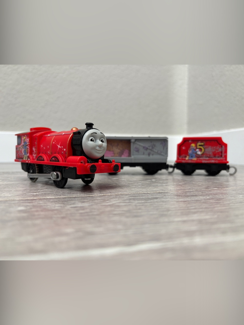Talking James and Tenders Motorized Trackmaster - Thomas & Friends WORKS!